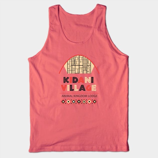 Animal Kingdom Lodge: Kidani Village Tank Top by Lunamis